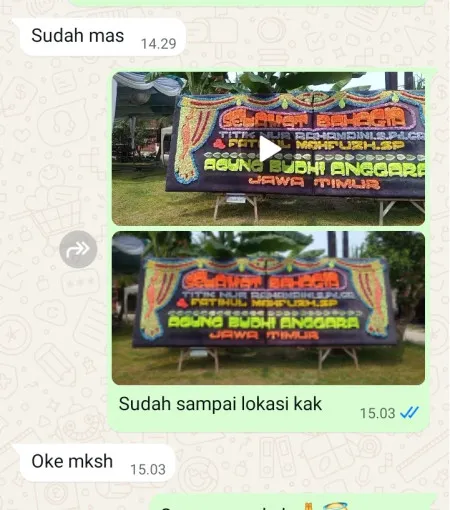 Pengiriman Papan Bunga Mijen