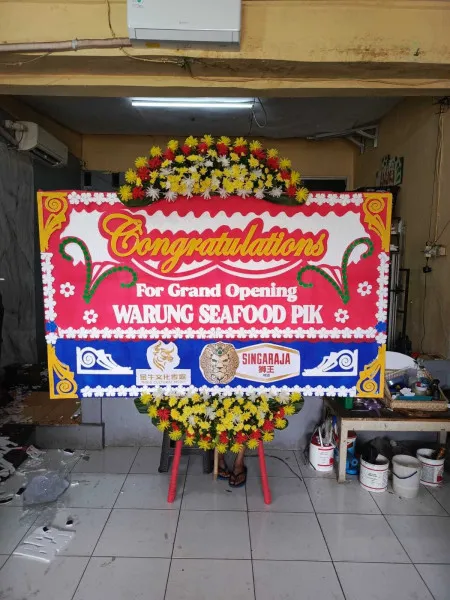 Papan Bunga Ucapan Selamat Mijen